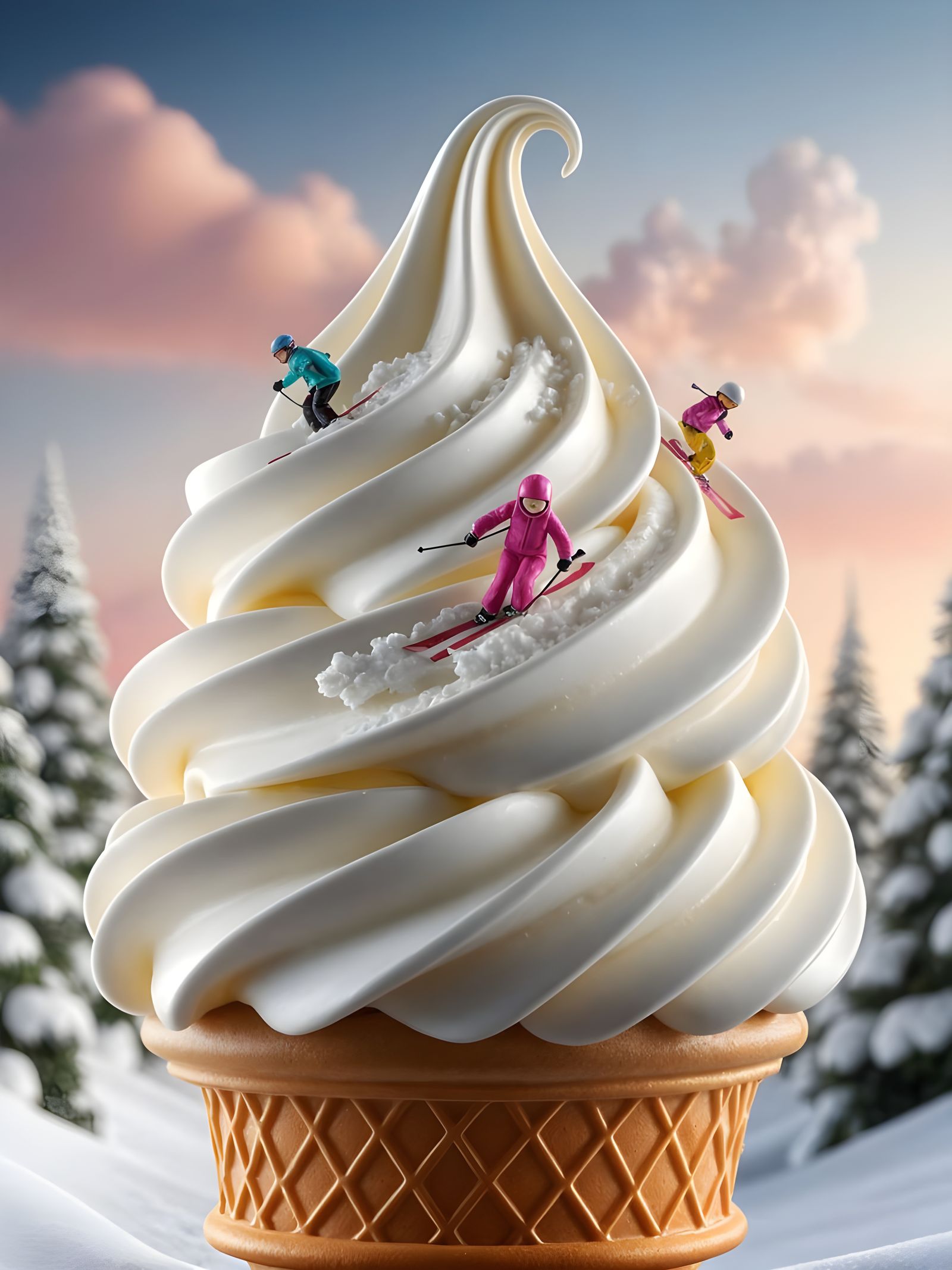 Cream Skating   by @Shelly