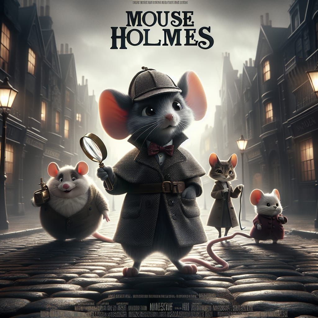  Mouse Holmes  by @Cassber