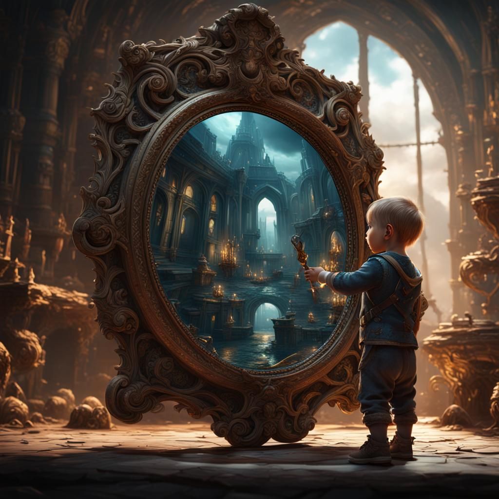 Strange Reflection  by @Whiskey Williams