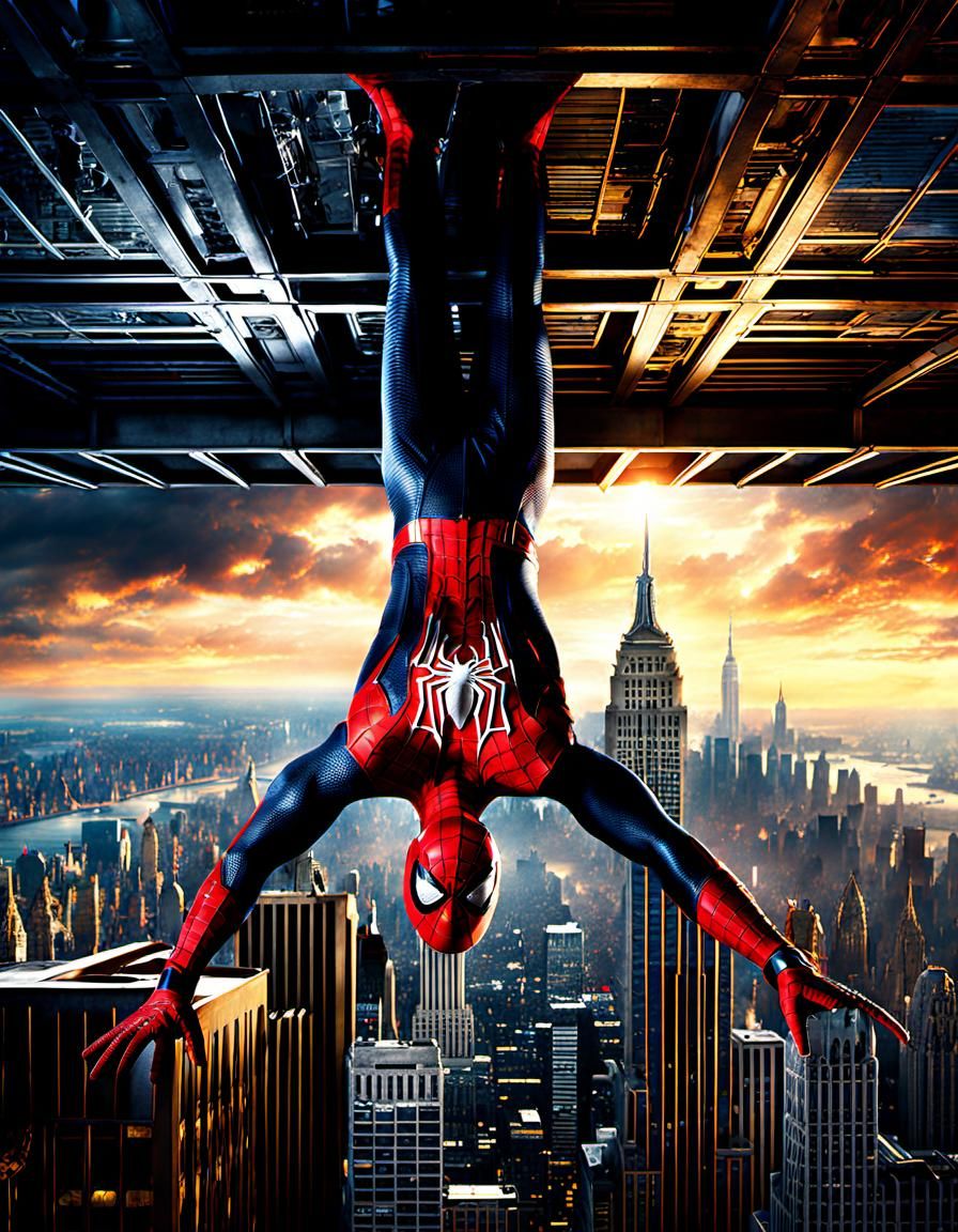 Life of Spiderman - Upside Down  by @Vixsin
