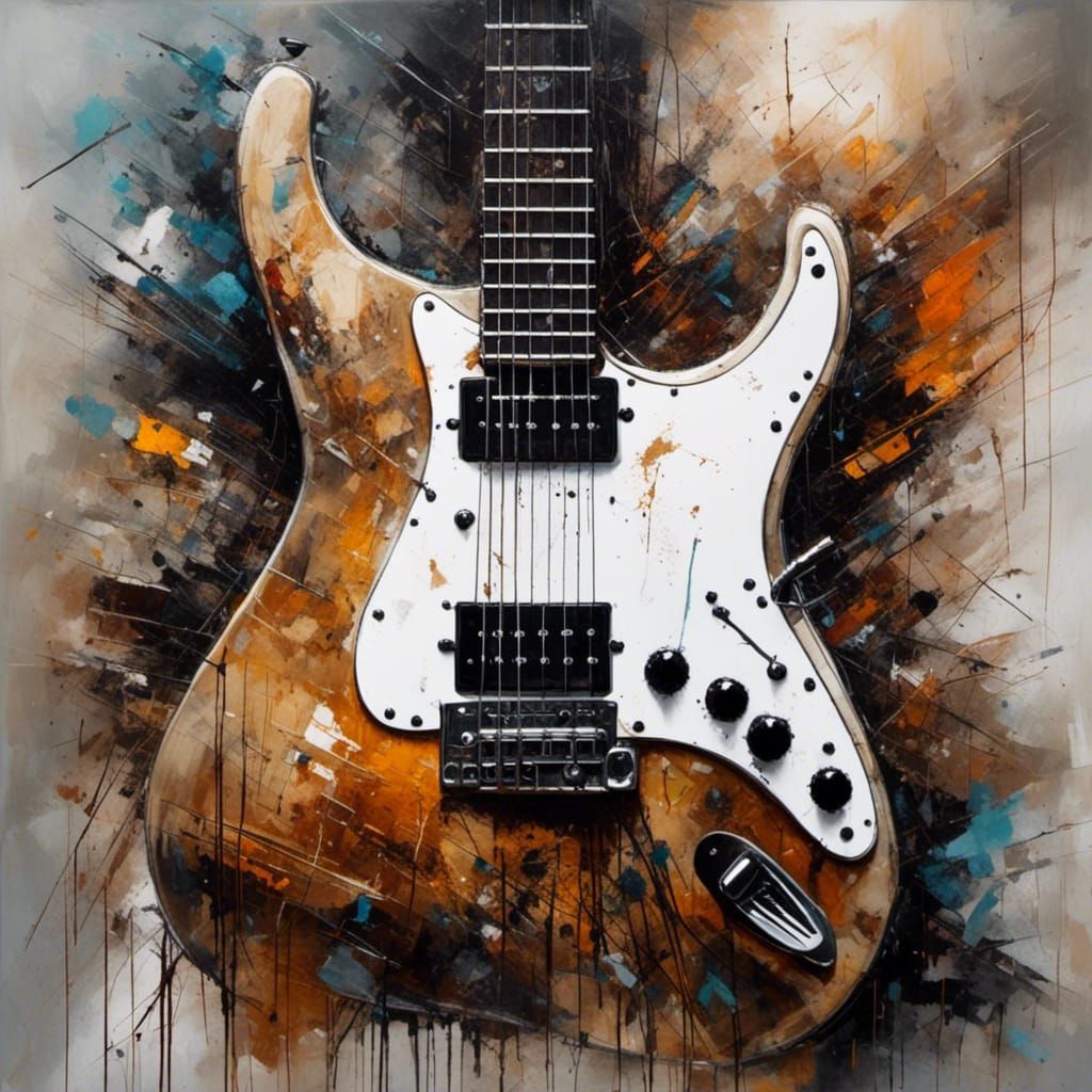 Guitar <lora:Snowfall:1.0>