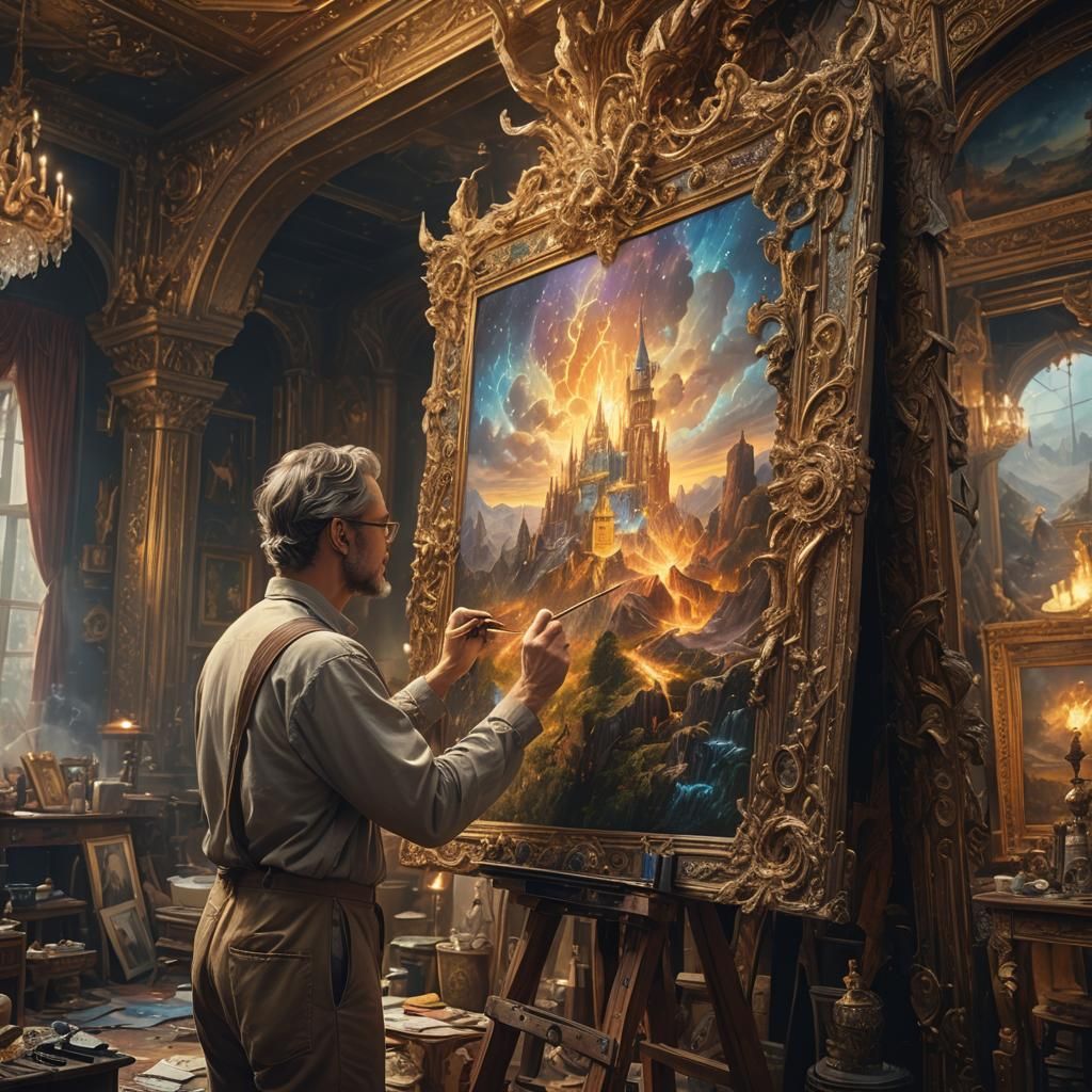 The artist  by @Lady on Fire