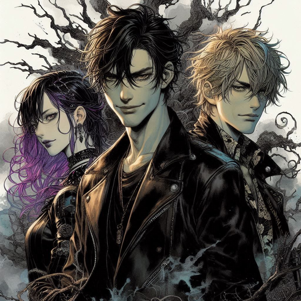 A Witch, A Vampire and A Surfer Dude