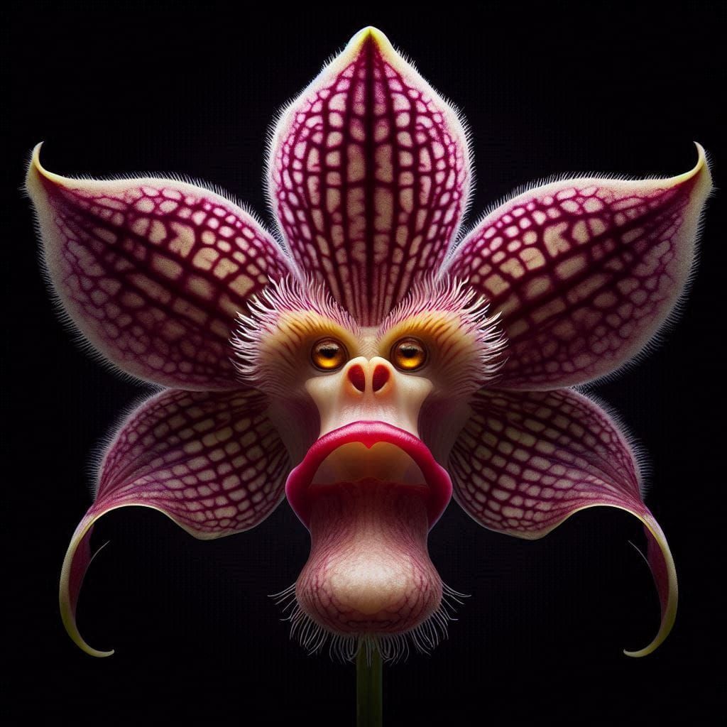 "Monkey Face" Orchids