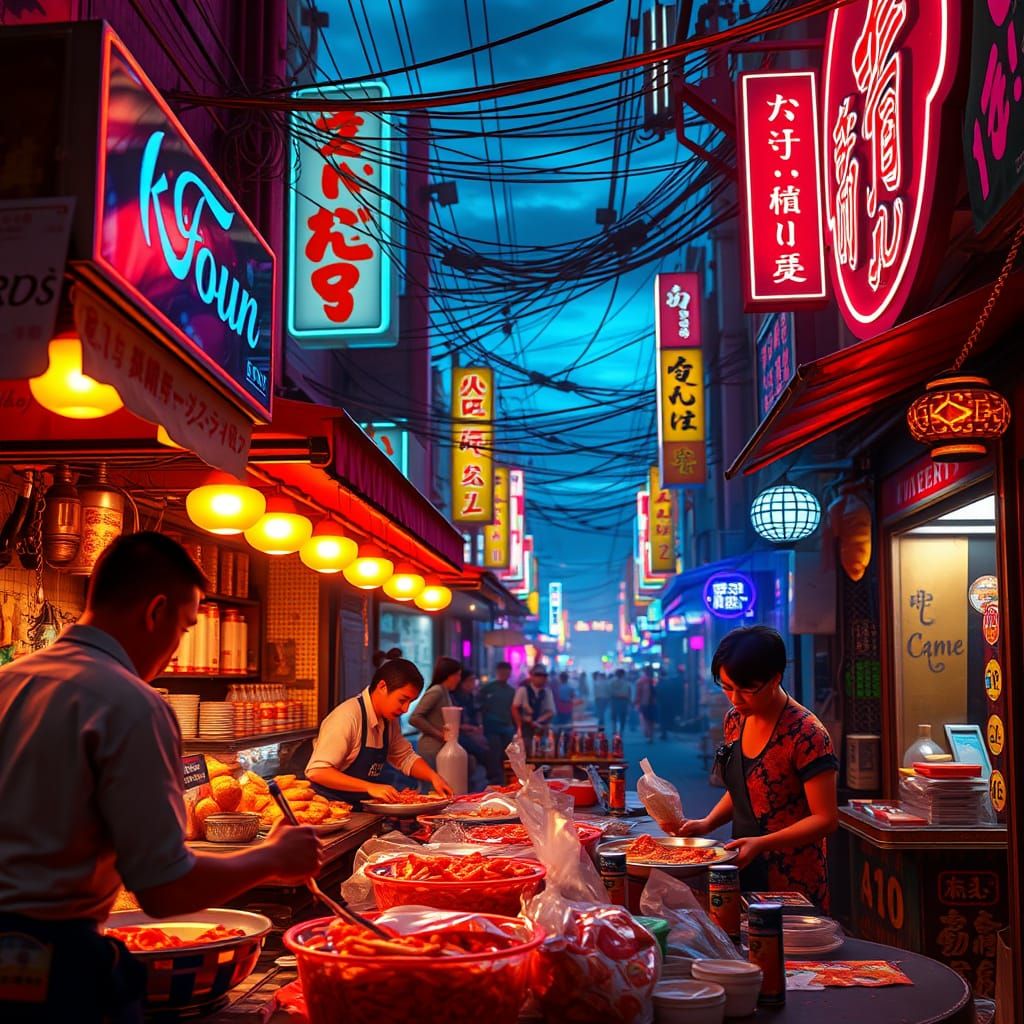 Selling Soups  by @Ryota Muranaka