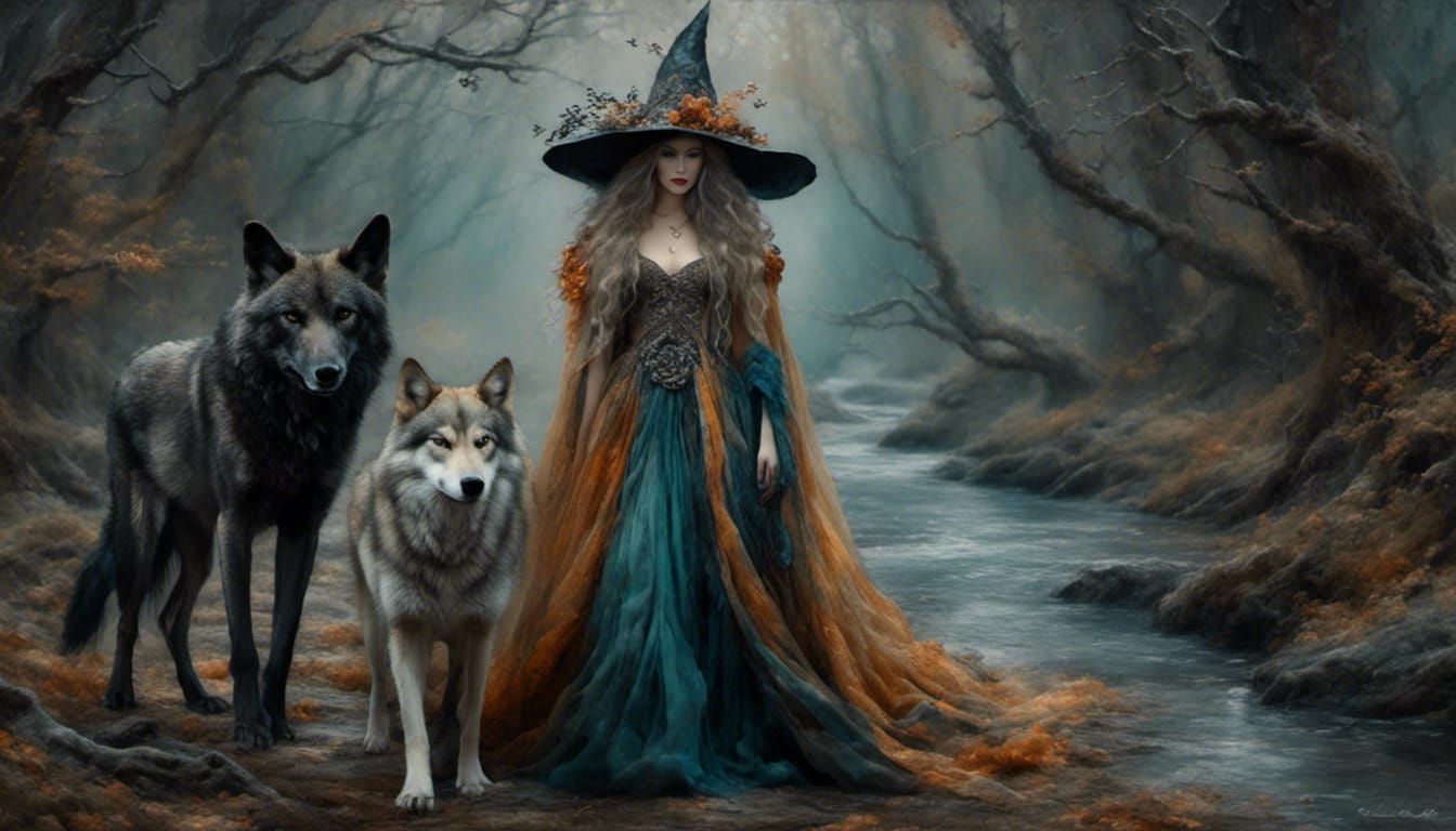 GUARDIANS OF THE FOREST WITCH  by @Asian Badass 