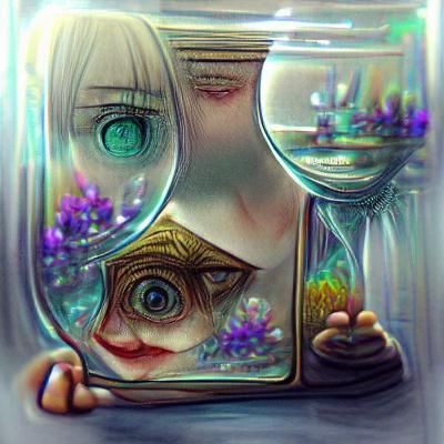 The Looking Glass - AI Generated Artwork - NightCafe Creator