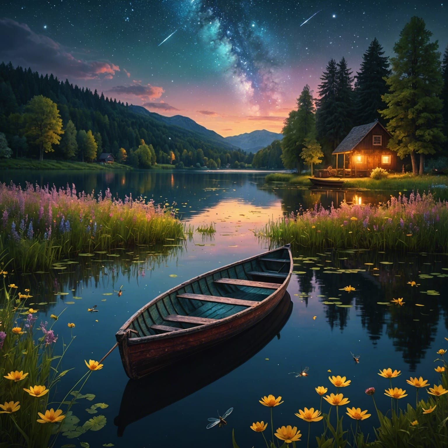 Serenity Lake  by @Lynbrook Mutt - Mike