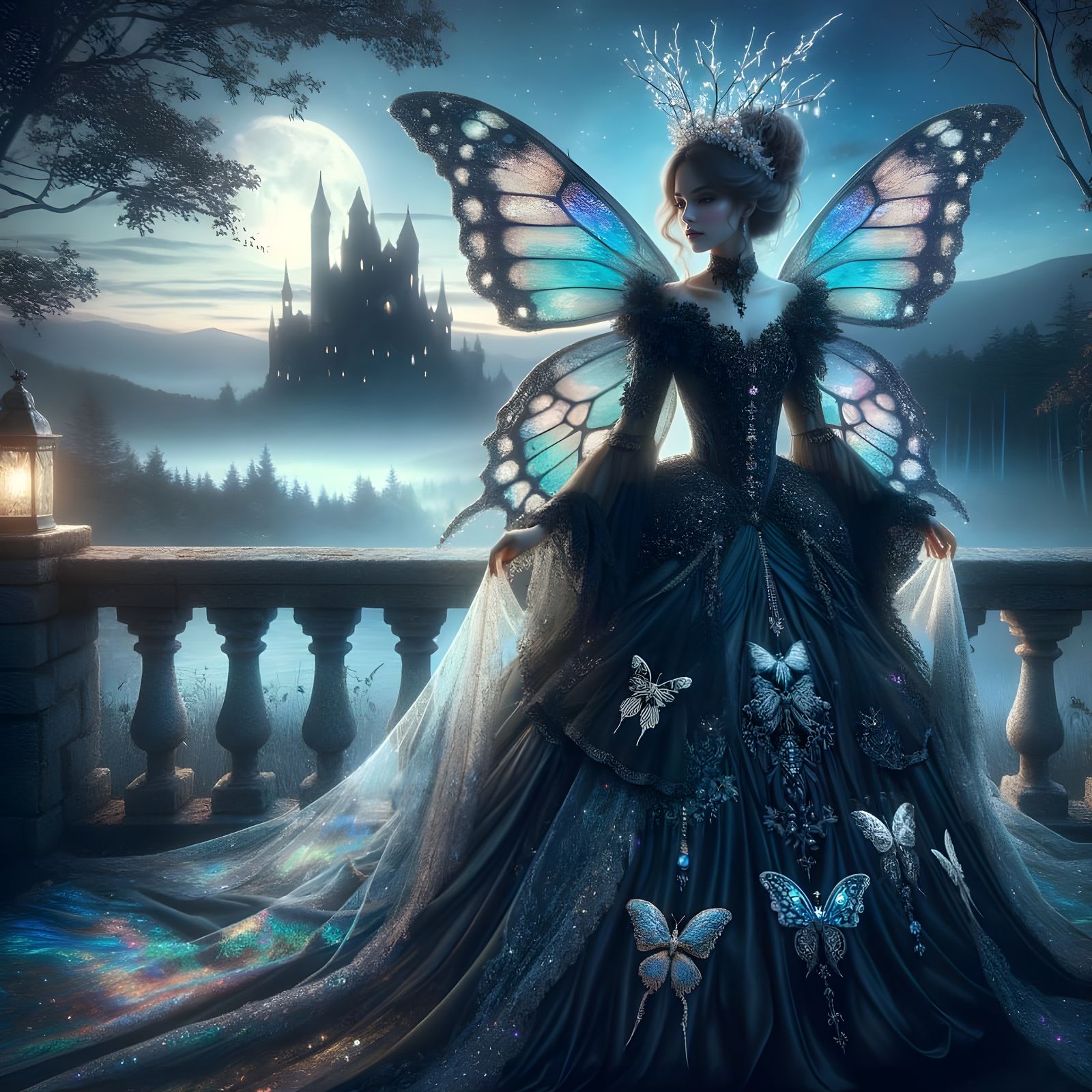 Lady Vespertine Duskwhisper  by @Batz