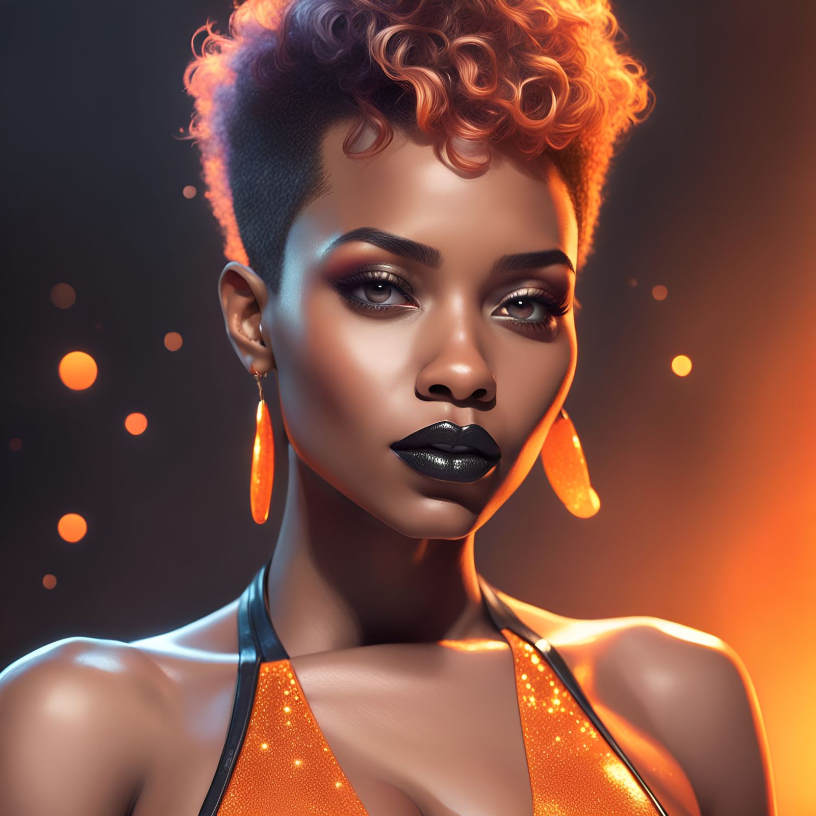 My Orange Crush AI Generated Artwork NightCafe Creator