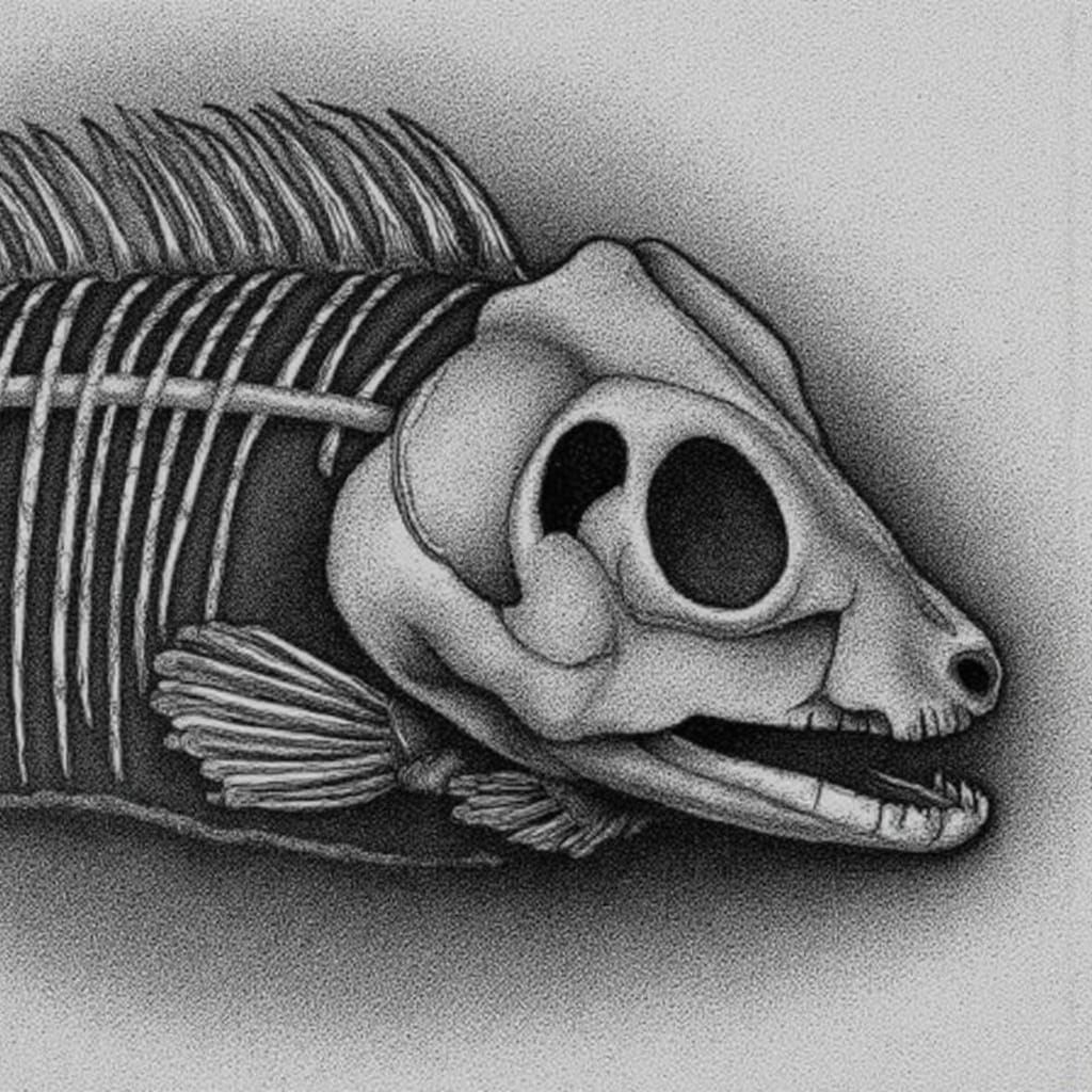fish skeleton <lora:Skulls-N-Skeletons:0.9>