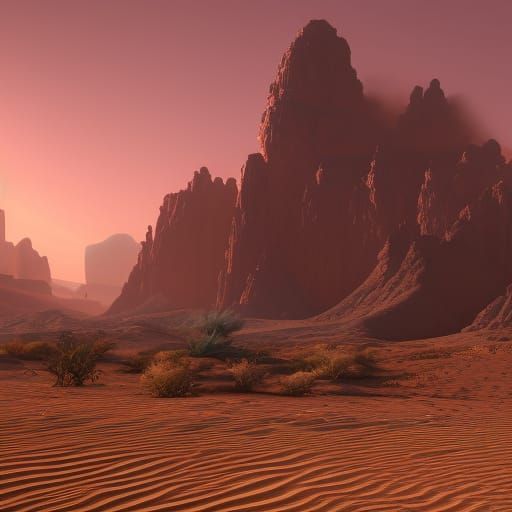 Desert sunrise