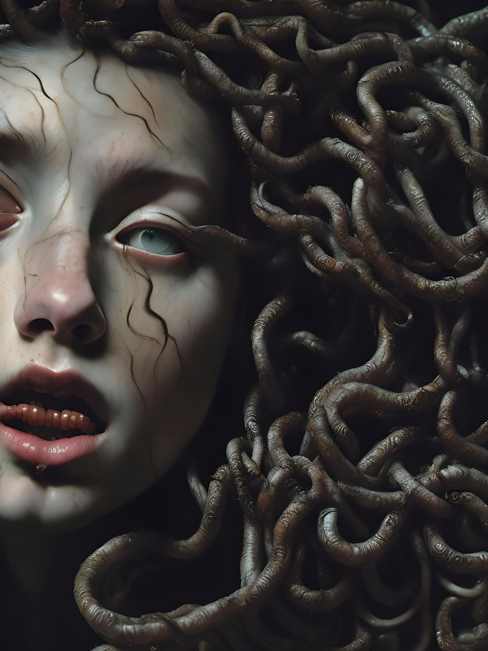 Medusa, 1597, by Caravaggio