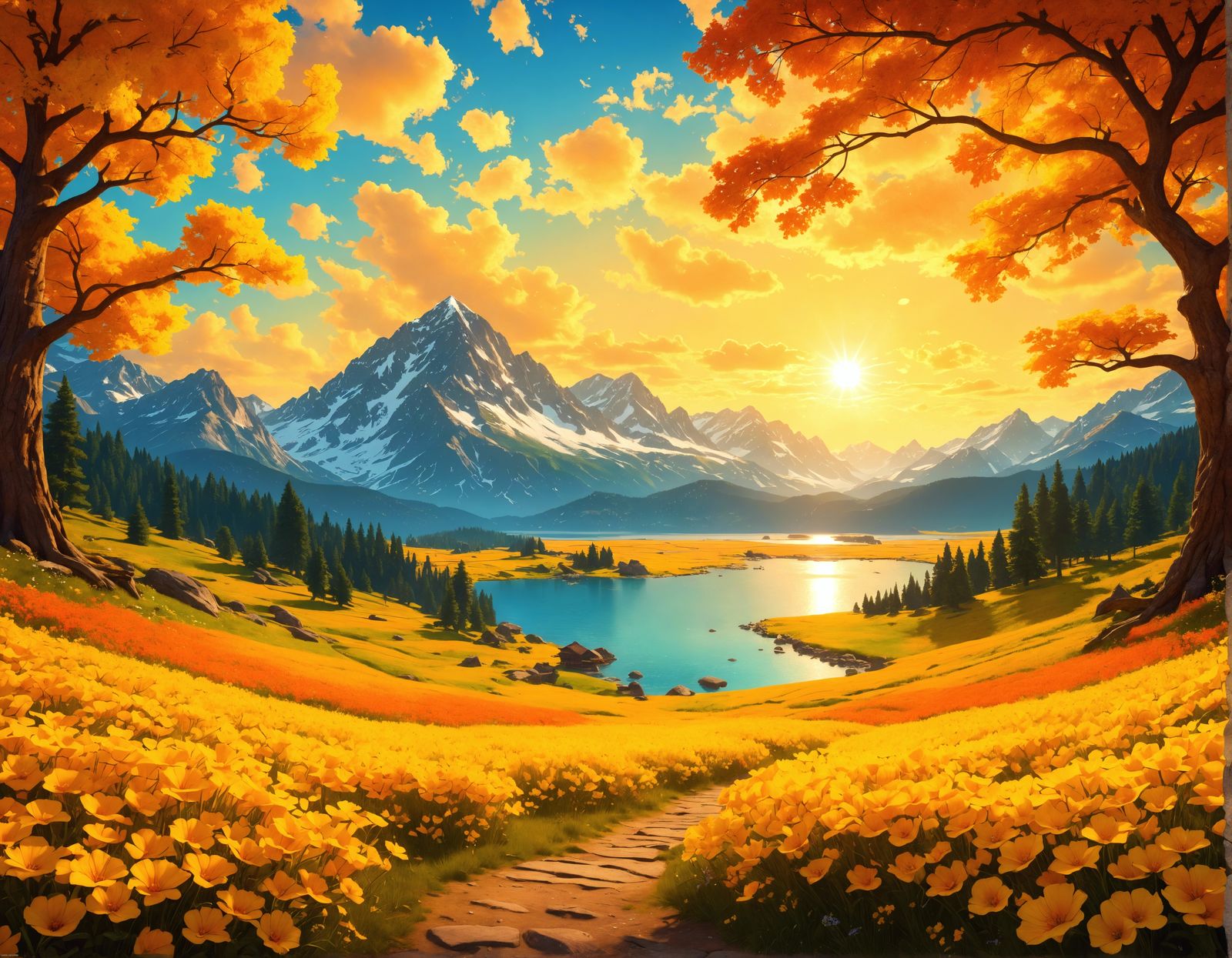 add bright colors add more details hyper details extreme det...