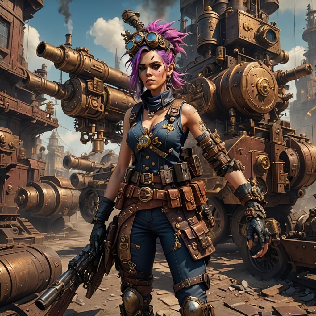 Steampunk TankGirl
