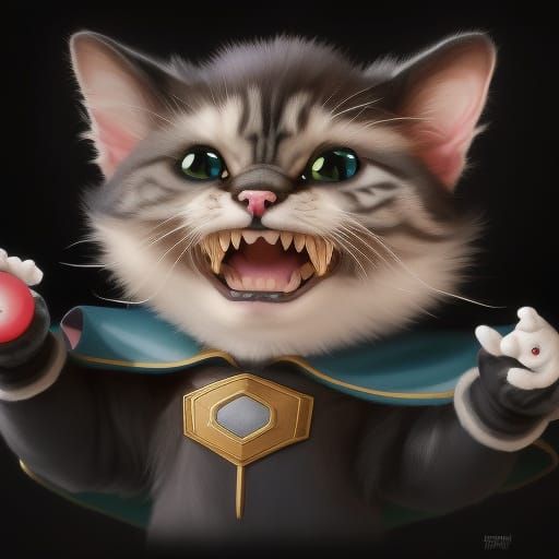 Vampire kitten