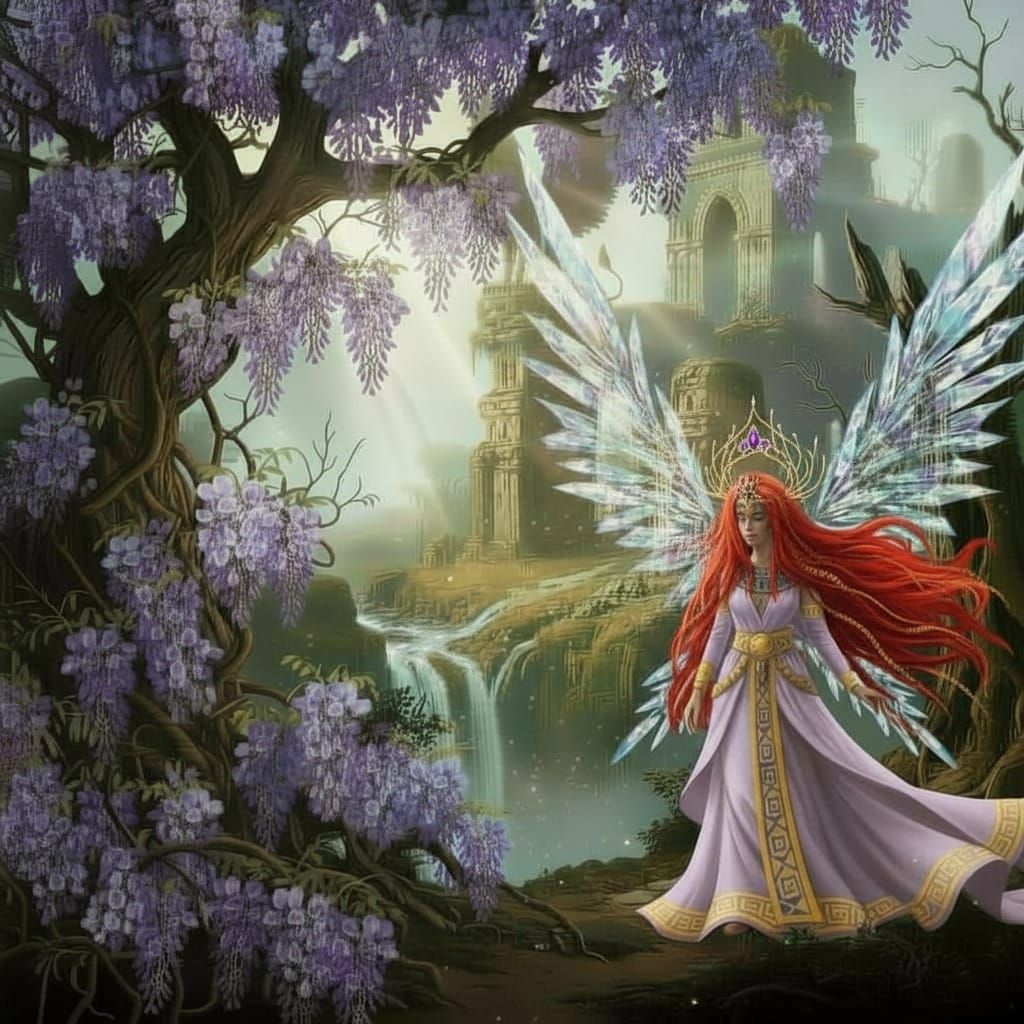Wisteria and Fairy
