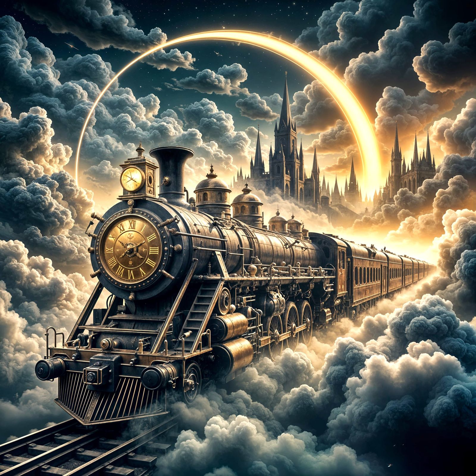 Harry Potter Series 1:Hogwarts Express  by @Richcruise Liu
