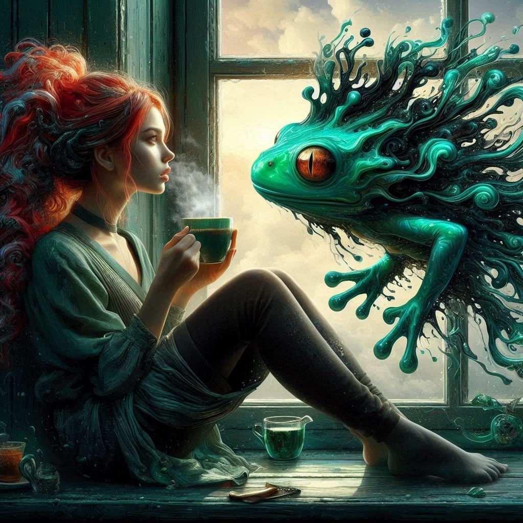 unearthly guest for tea