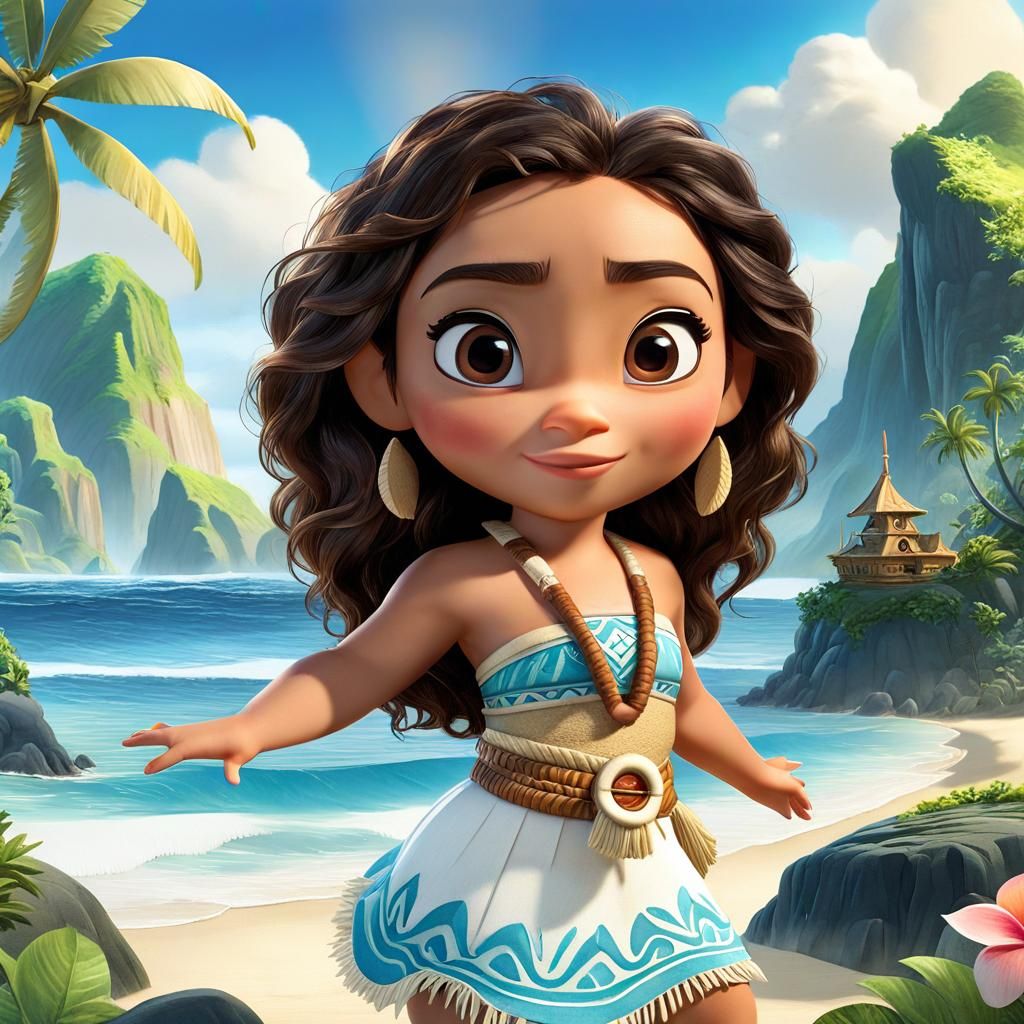 Moana - AI Generated Artwork - NightCafe Creator