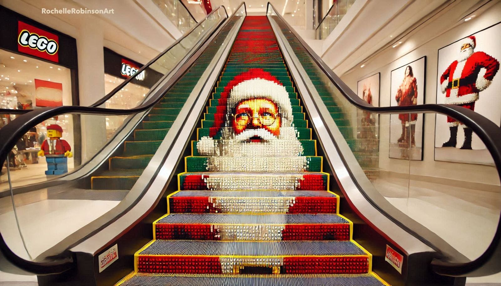 Santa - Lego Art