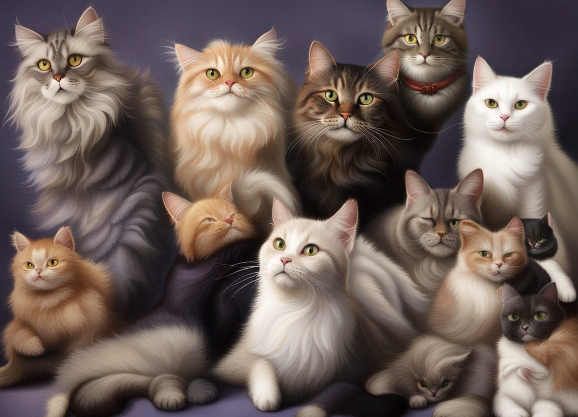 Portrait of Homeless Cats - American Humane