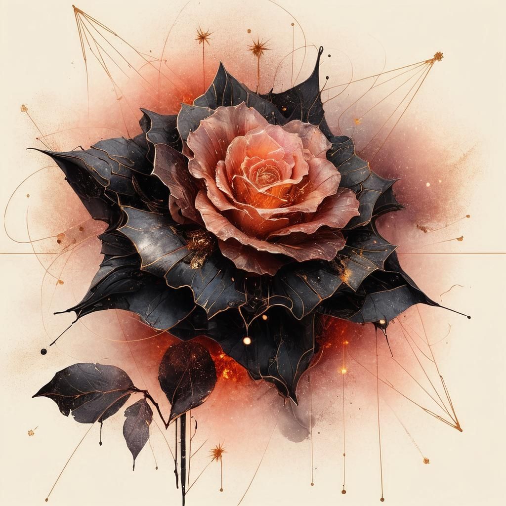 Black Baccara  by @Michelle Howard