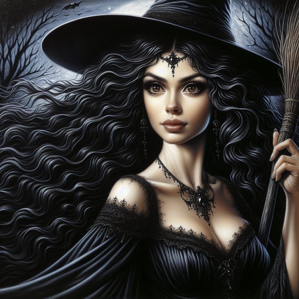 "Vision of Beauty is this full body photo of a gorgeous witc...