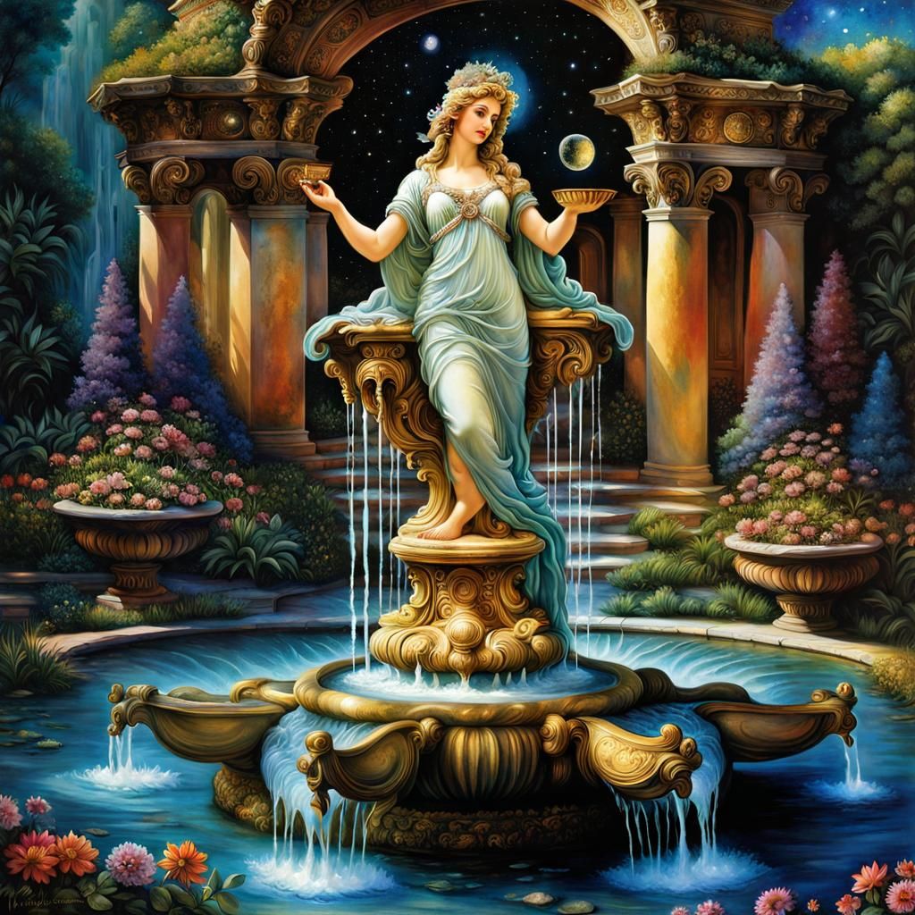 ✨Luxurious water spectacle✨