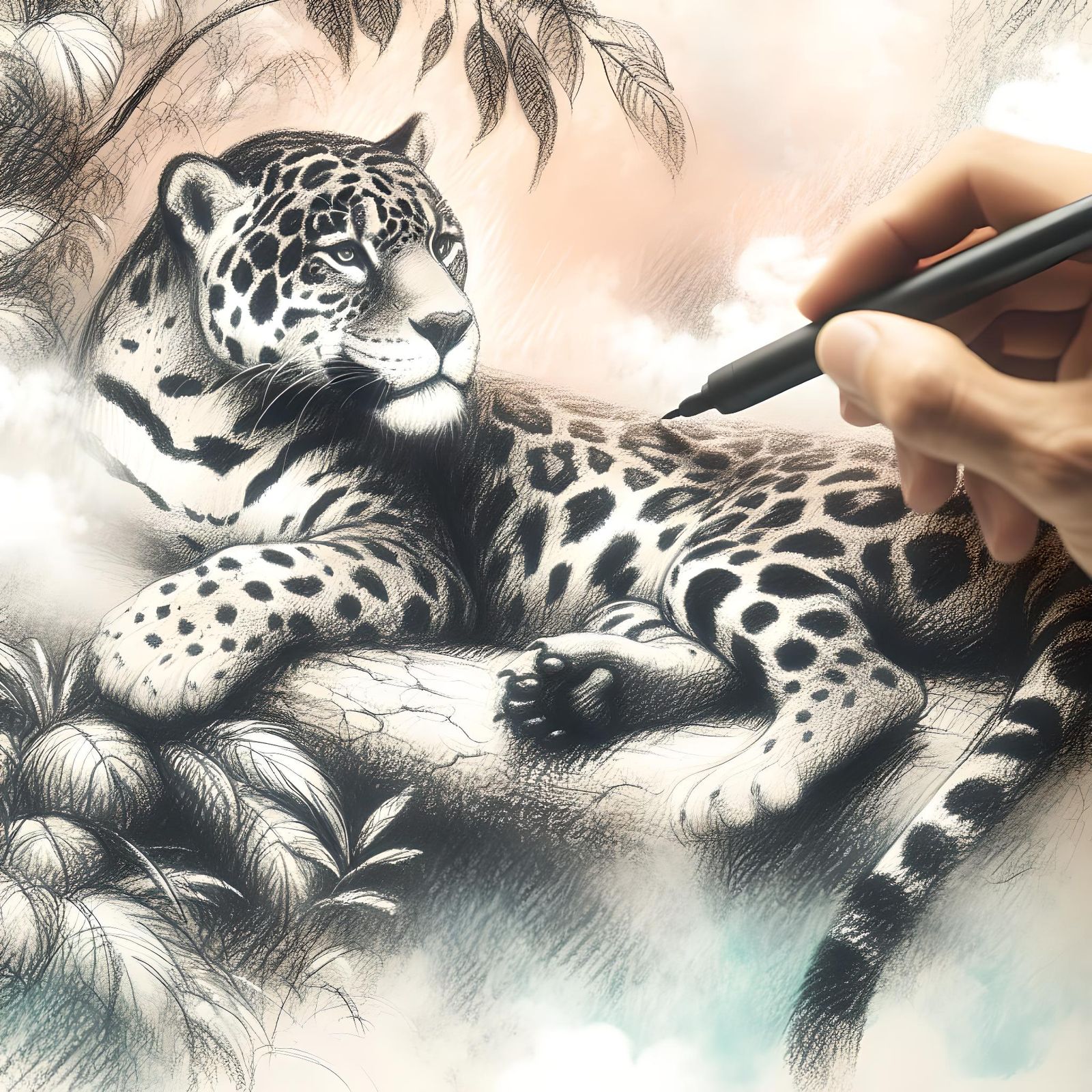 Here Comes A Jaguar  by @John