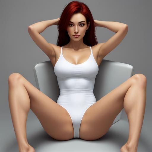 white swimsuit  by @wXw