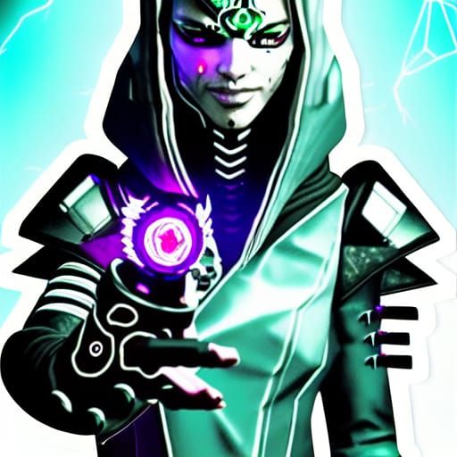 Cyberpunk warlock