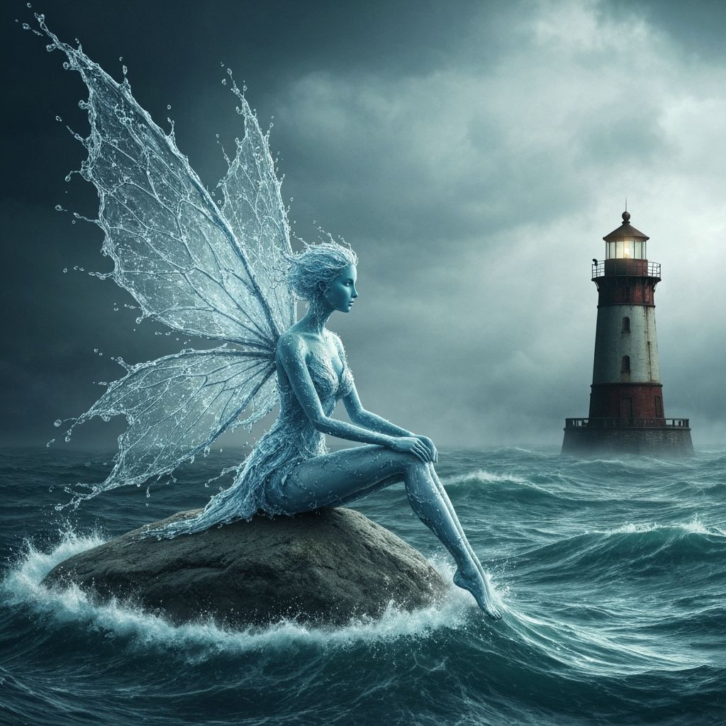 Fairy of the sea  by @Mangochango