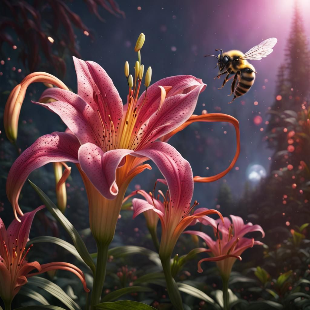 Stargazer Bee
  by @undefined