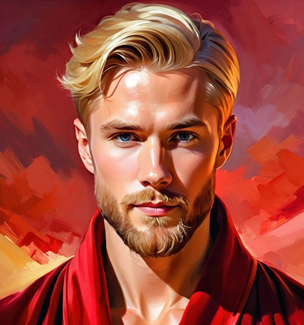 Behold the handsome man!