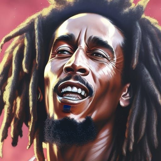 Bob Marley - AI Generated Artwork - NightCafe Creator