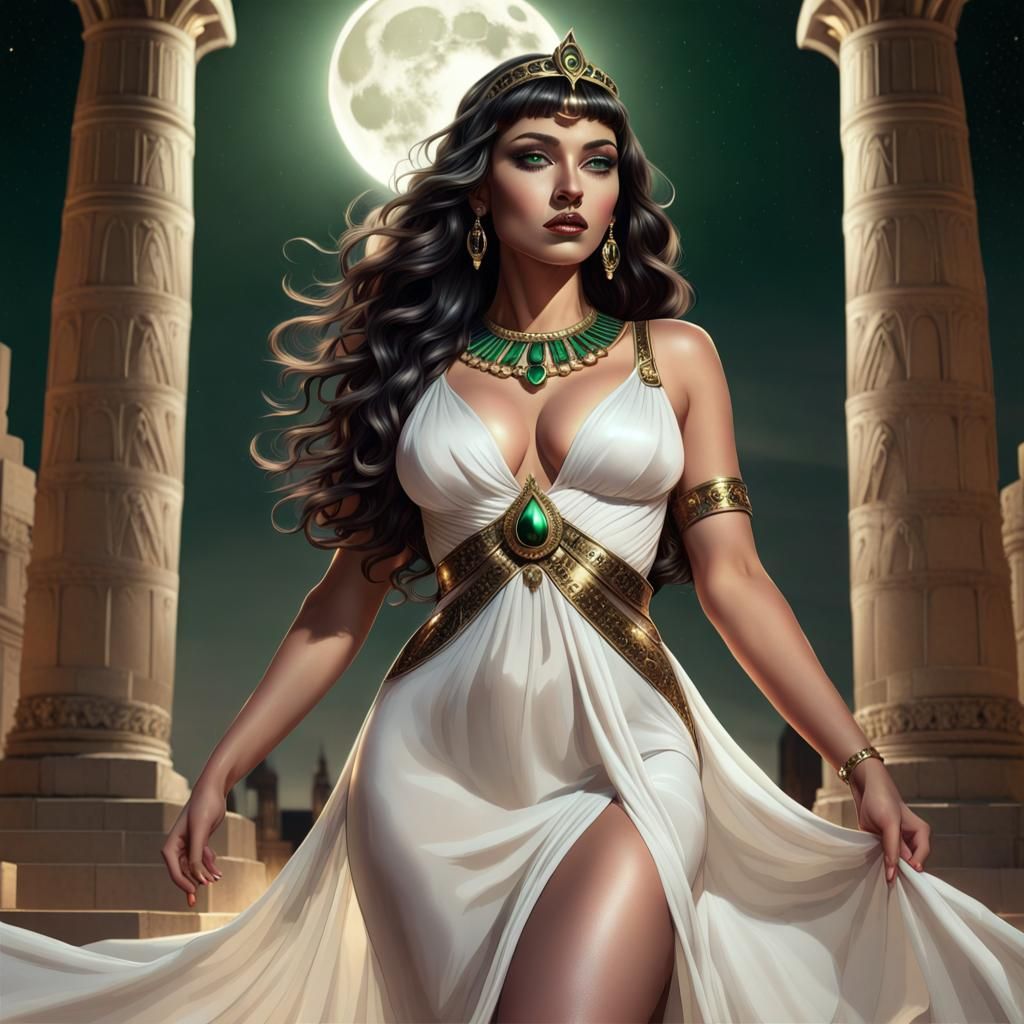 Gorgeous Cleopatra - AI Generated Artwork - NightCafe Creator