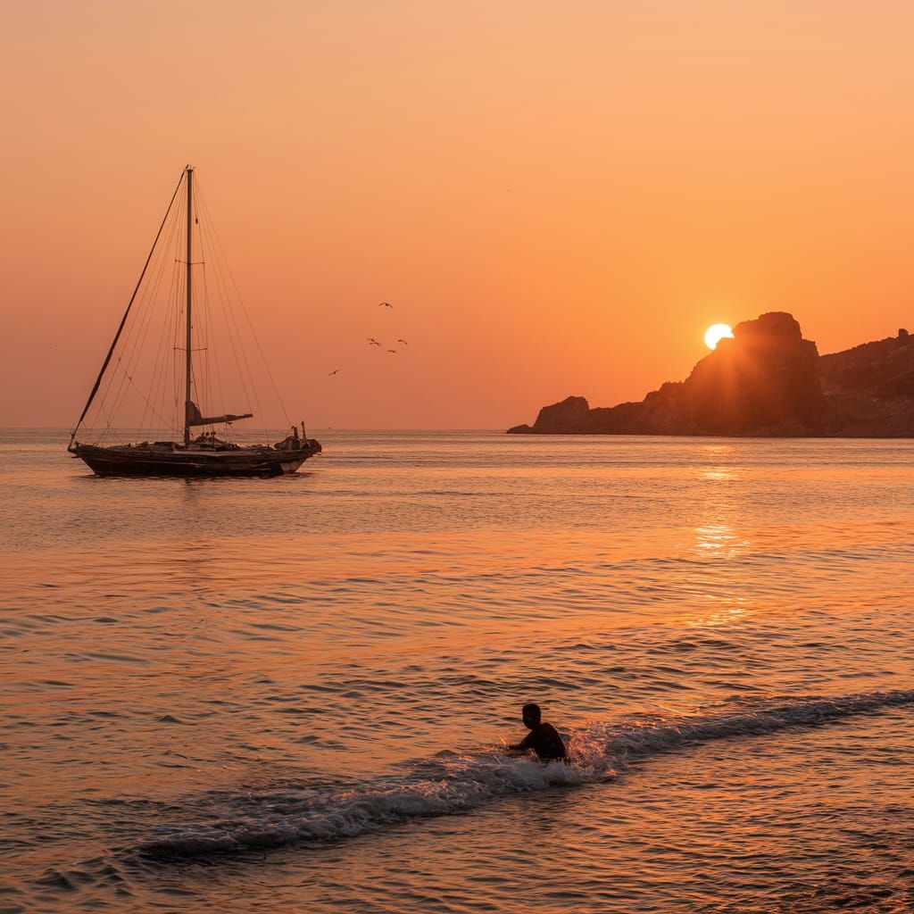 Medieval Queen Contemplates Pastoral Castle View
