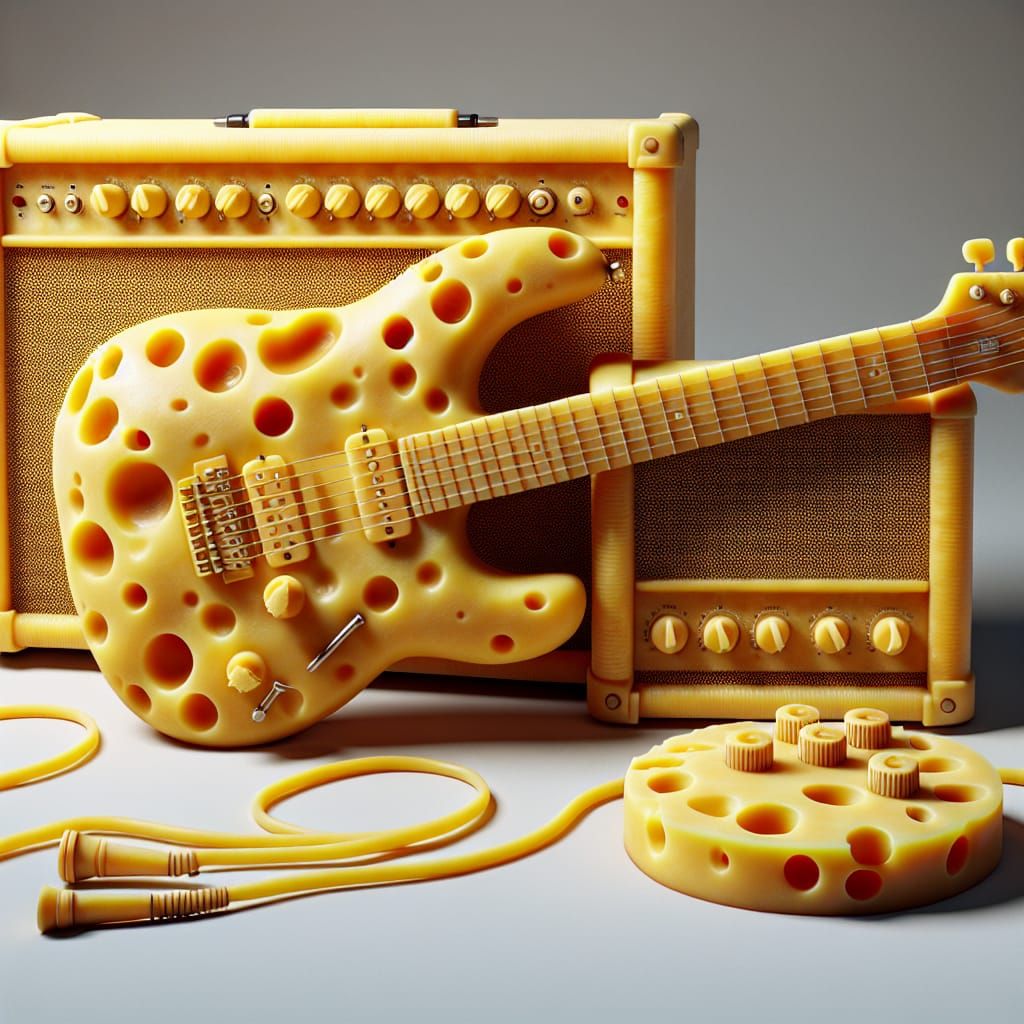 Cheese Guitar & Amp