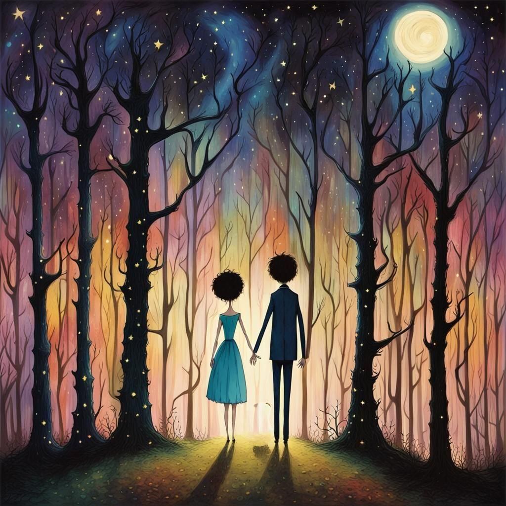 Moonlight Is Romantic  by @Xyloto