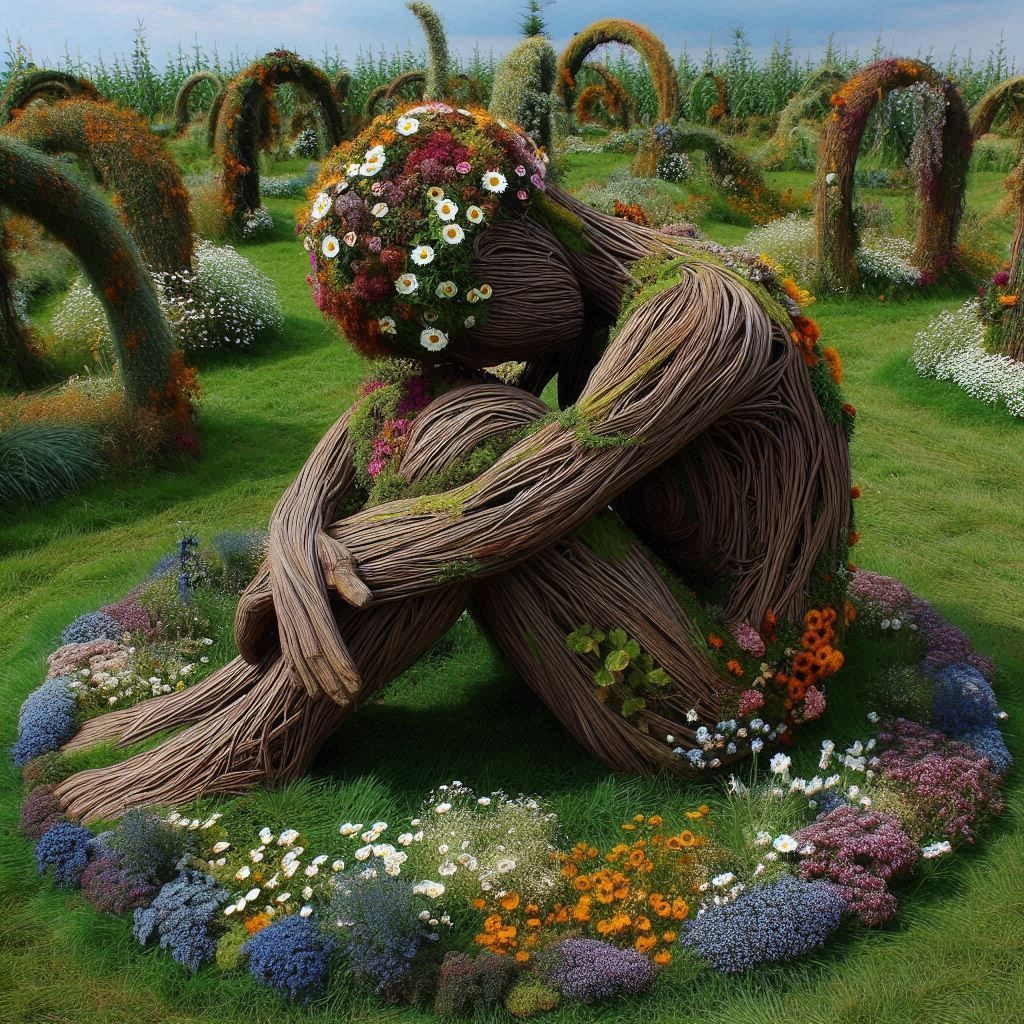 Think of the flowers you plant in the garden every year, they will teach you that people also have to wither, fall, take...