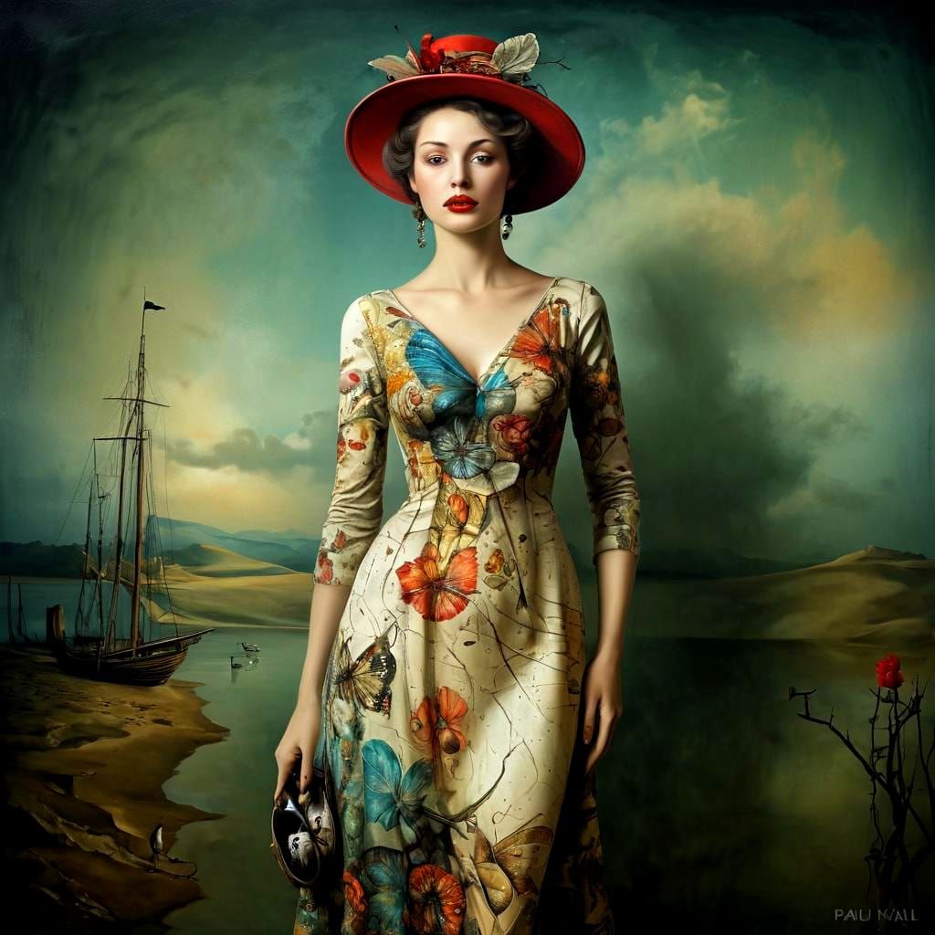 Ethereal Beauty in a Dreamlike Landscape