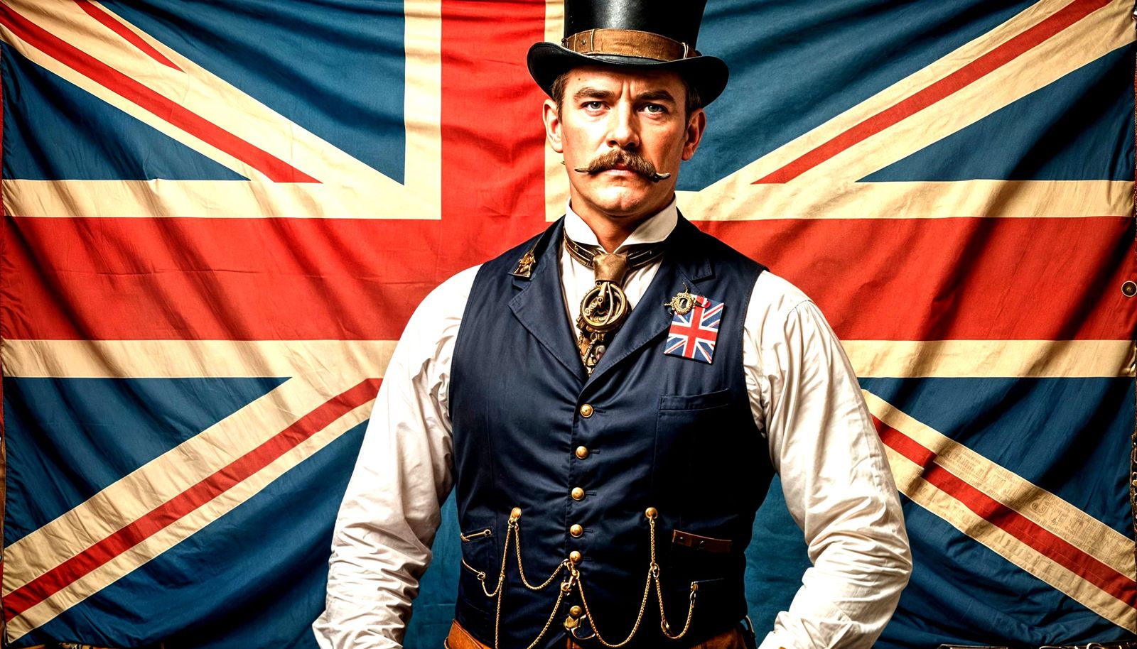 steampunk John Bull .  by @The forest princess