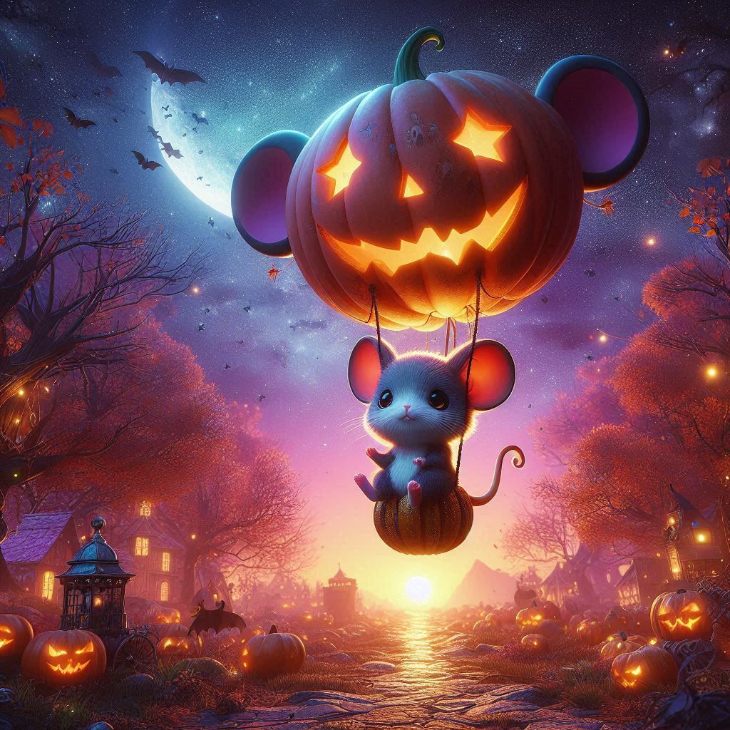 Halloween mouse