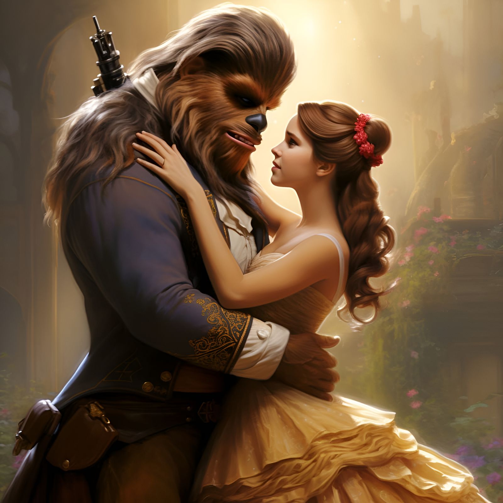 "You dressed up just for me?"