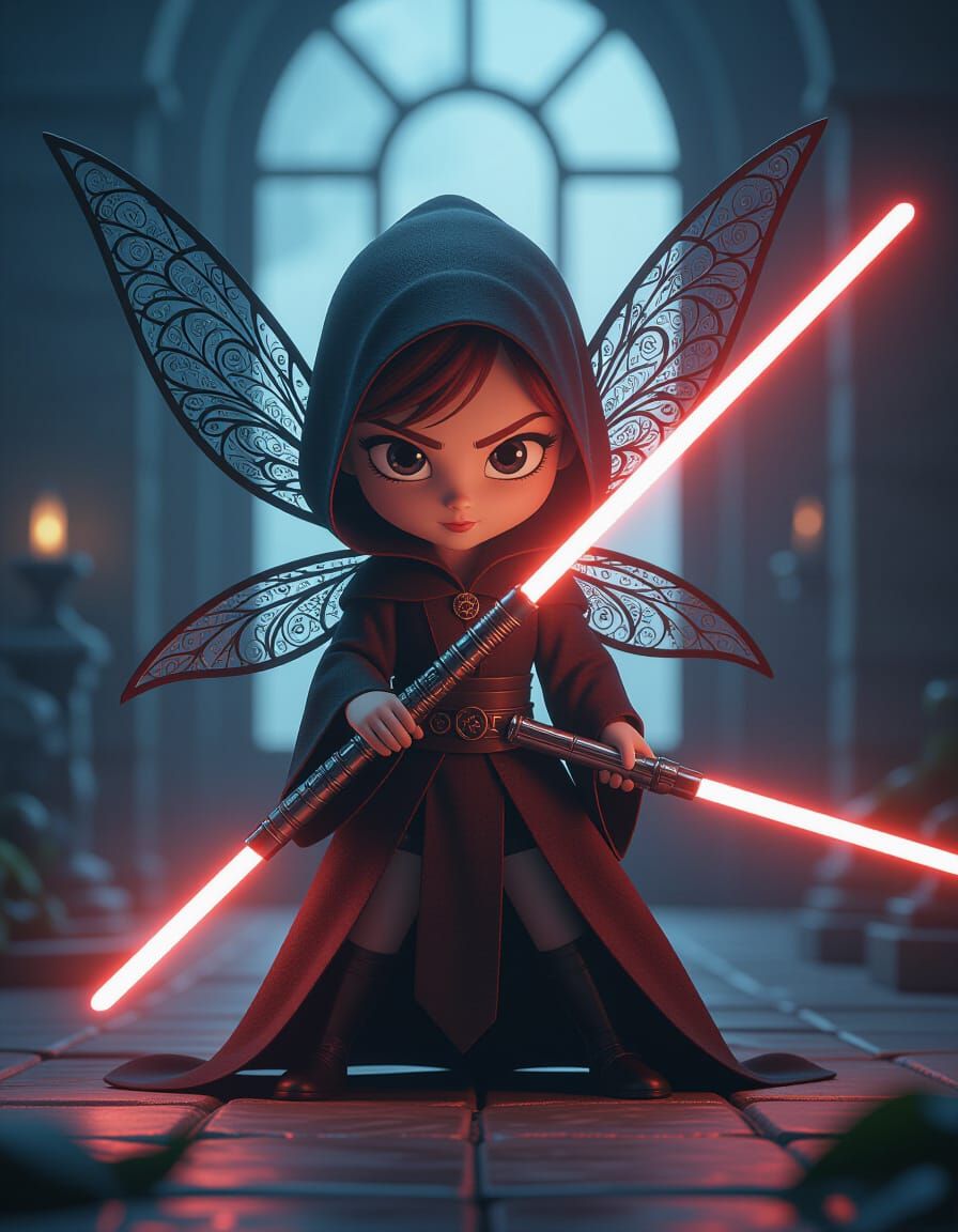 Sith Lord Tinkerbell Slaughter at Jedi Temple