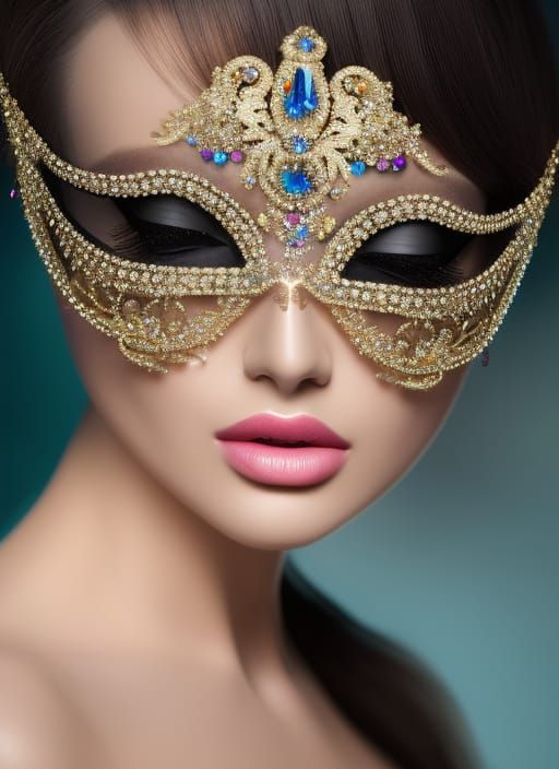 Masquerade AI Generated Artwork NightCafe Creator