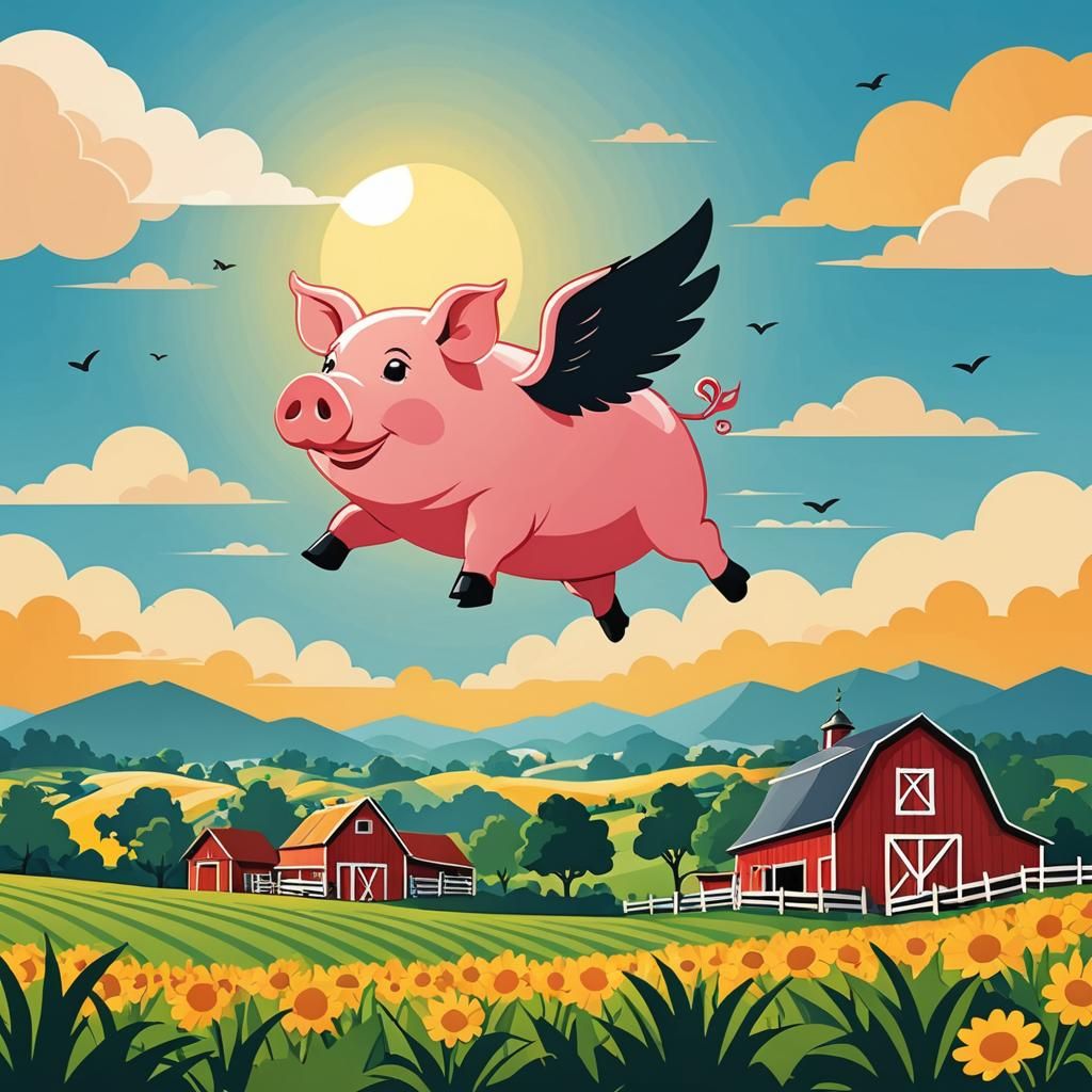 When pigs fly