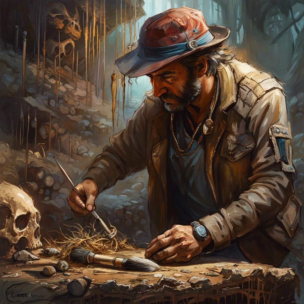 Working Archeologist   by @Antiparticle