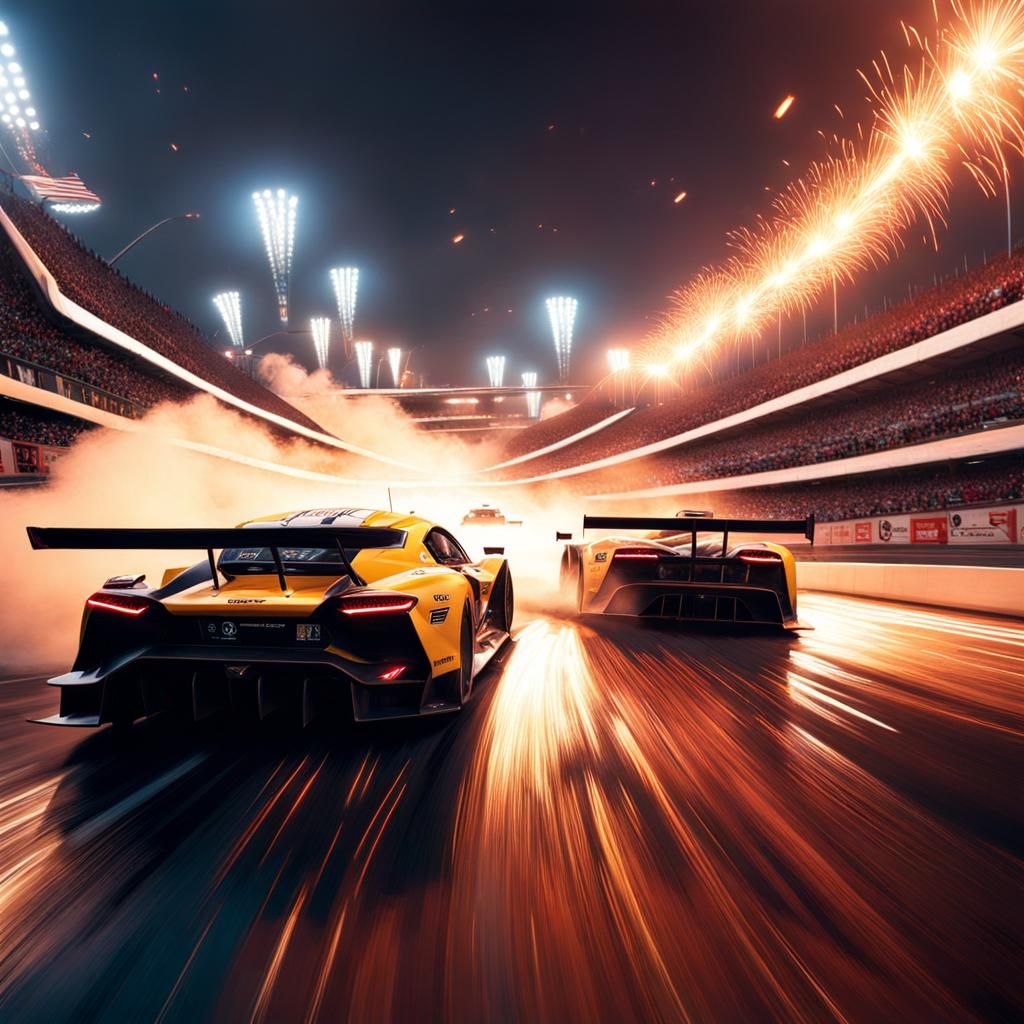 Car Race  by @Demeter_11